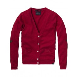 Scotch R'belle Cardigan in rot