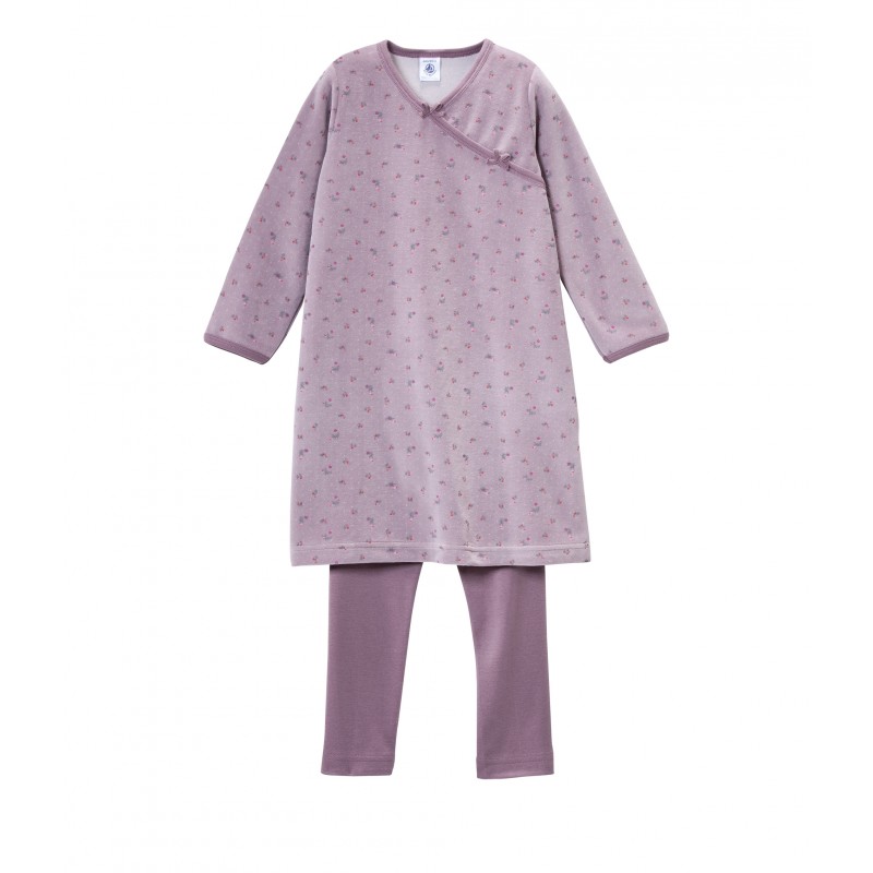 Petit Bateau Mädchen Nachthemd Mit Tiara - 100% Baumwolle Klassisches Design